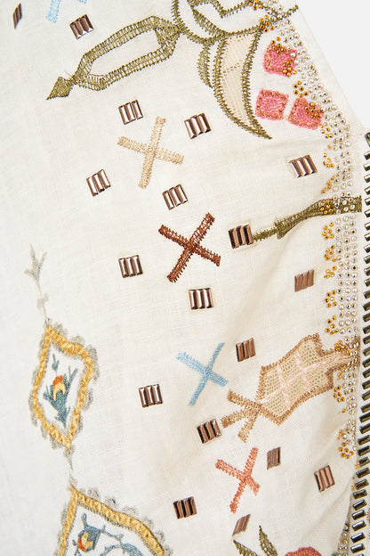 Kaftan With Front Tab Detail Ottoman Dynasty