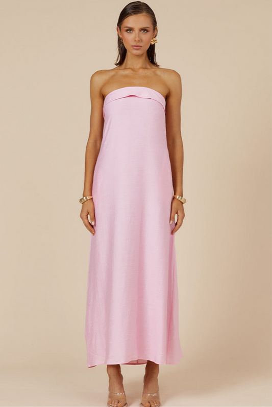 Saphira Maxi Dress - Bubblegum
