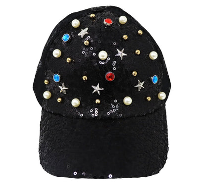 Rhinestone cap