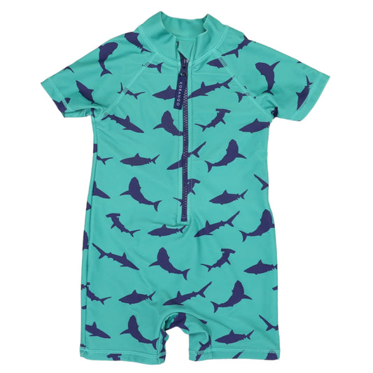 Shark UPF50 Swimsuit - Green