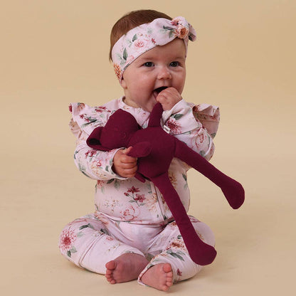 Organic Snuggle Bunny - Raspberry
