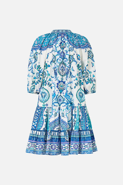 Puff Sleeve Shirt Dress Isnik Lullaby