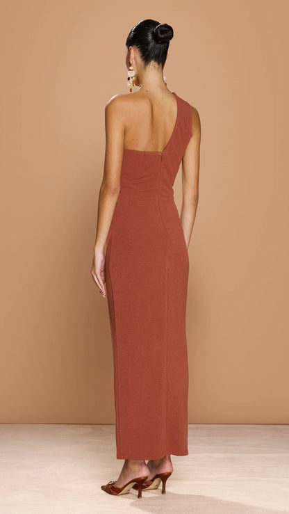 Anaya Dress - Rust