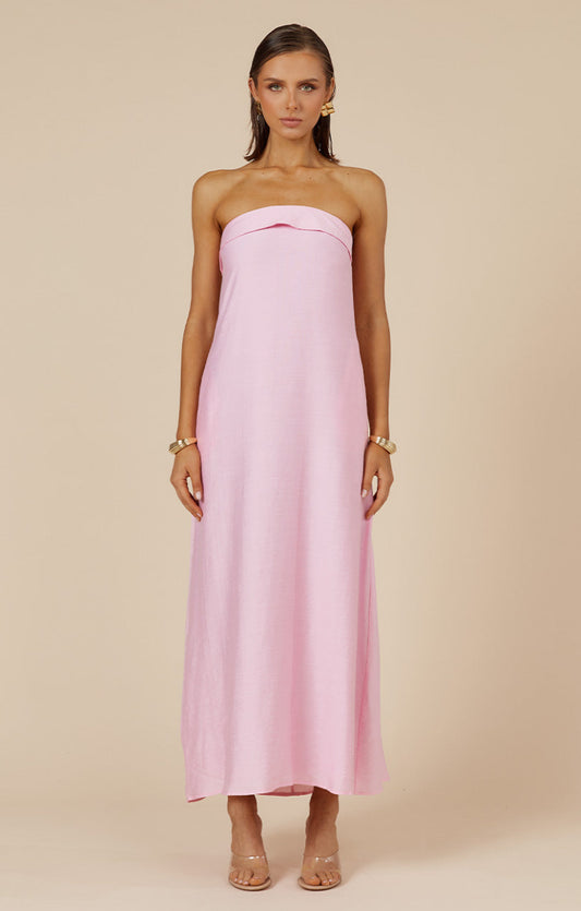 Saphira Maxi Dress - Bubblegum