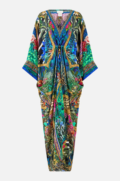 Pierced V-Neck Kaftan Animal Alchemy