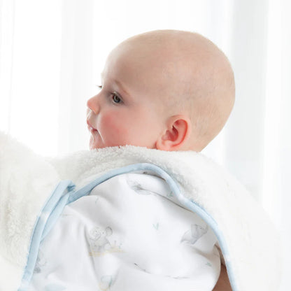 Sherpa Blanket - Elephant Playtime