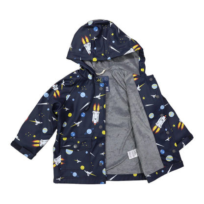 Raincoat - Space Rocket Navy