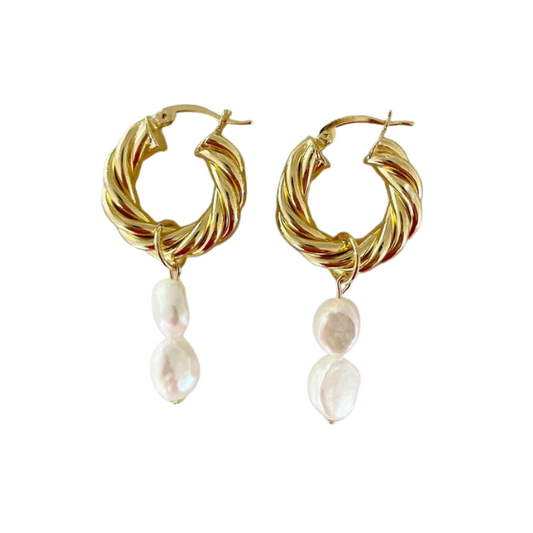 Aria Pearl Earrings