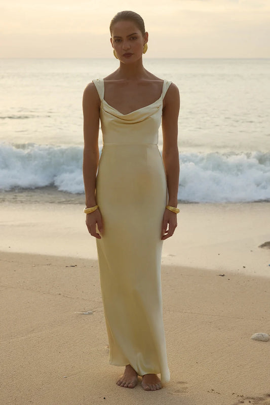 Margot Maxi Dress - Lemon