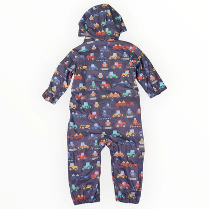 Rain Suit Farm Machine - Navy