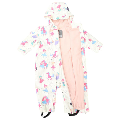 Rain Suit Dancing Unicorns - Cream