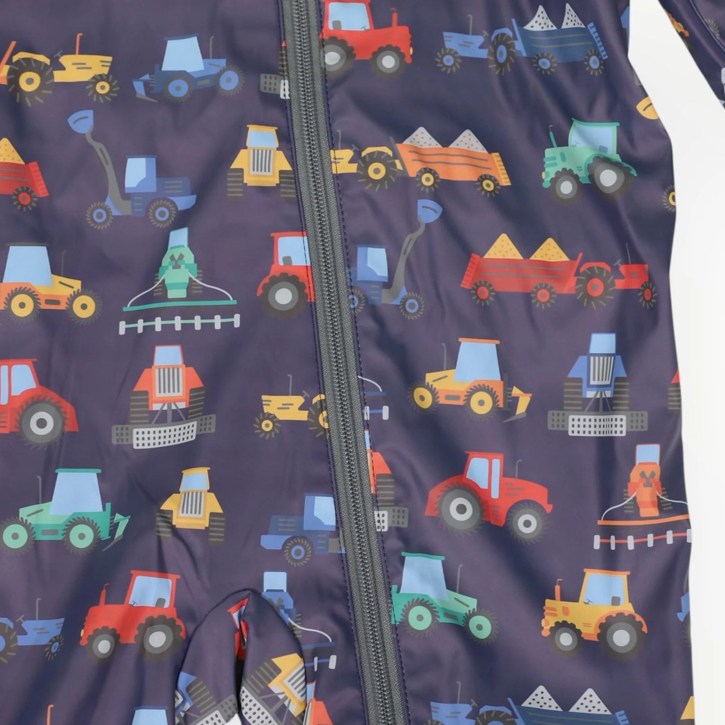 Rain Suit Farm Machine - Navy