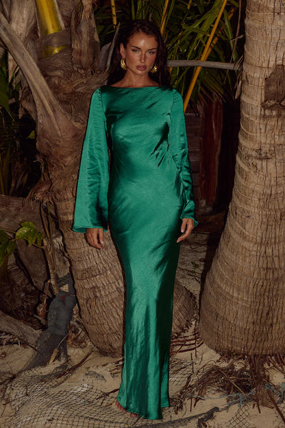 Xaria Maxi Dress - Emerald