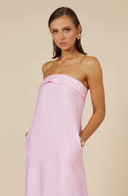 Saphira Maxi Dress - Bubblegum