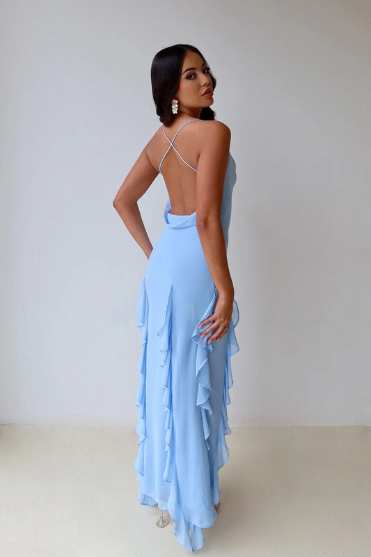 Whitney Dress - Sky