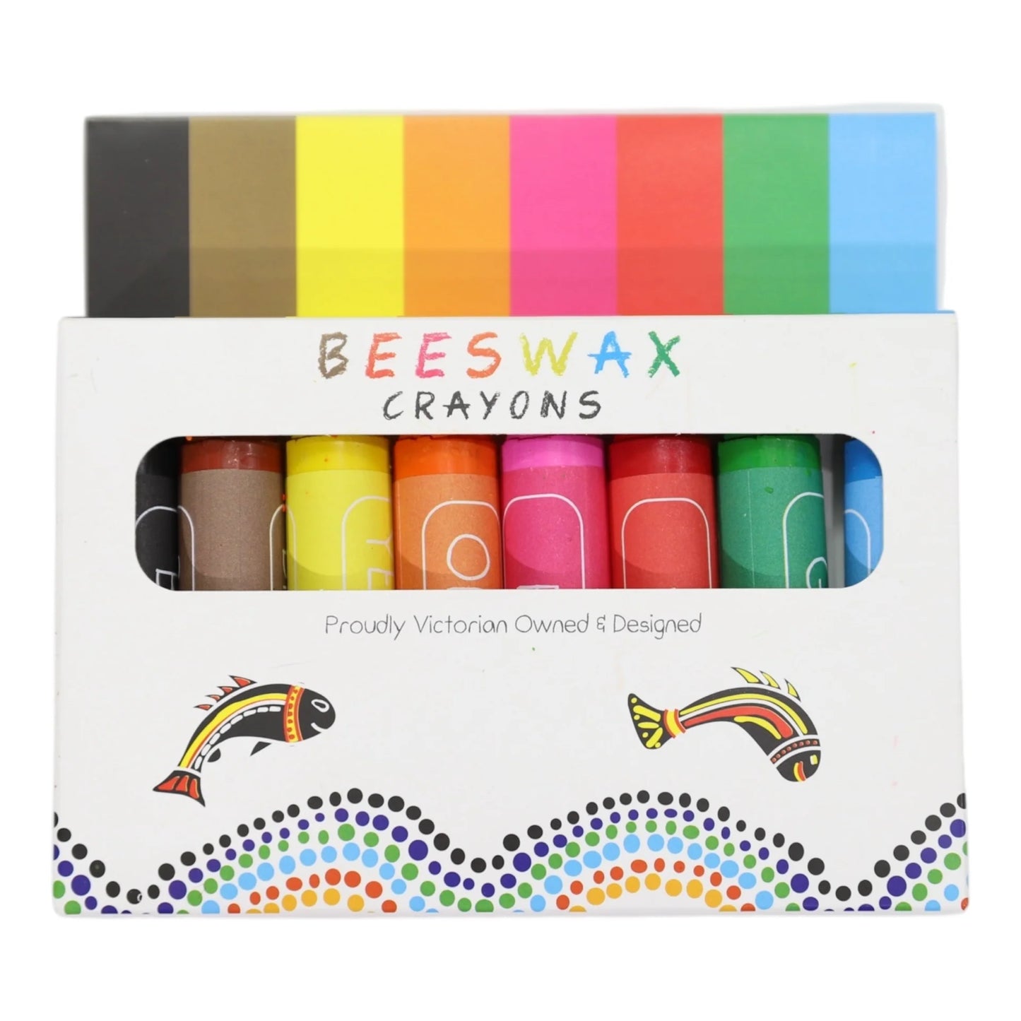 Beeswax Crayons - 8 Pack