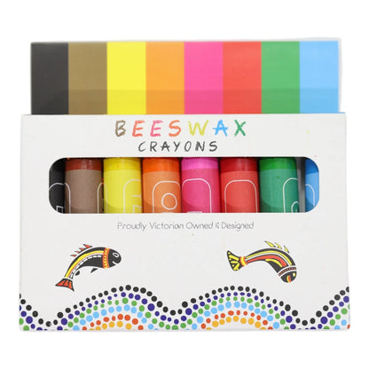 Beeswax Crayons - 8 Pack