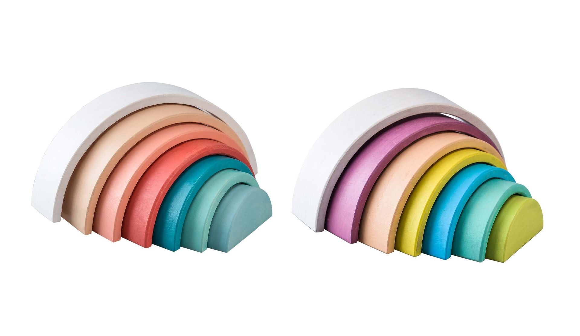 Wooden Rainbow Stacker Set – VAULT HQ