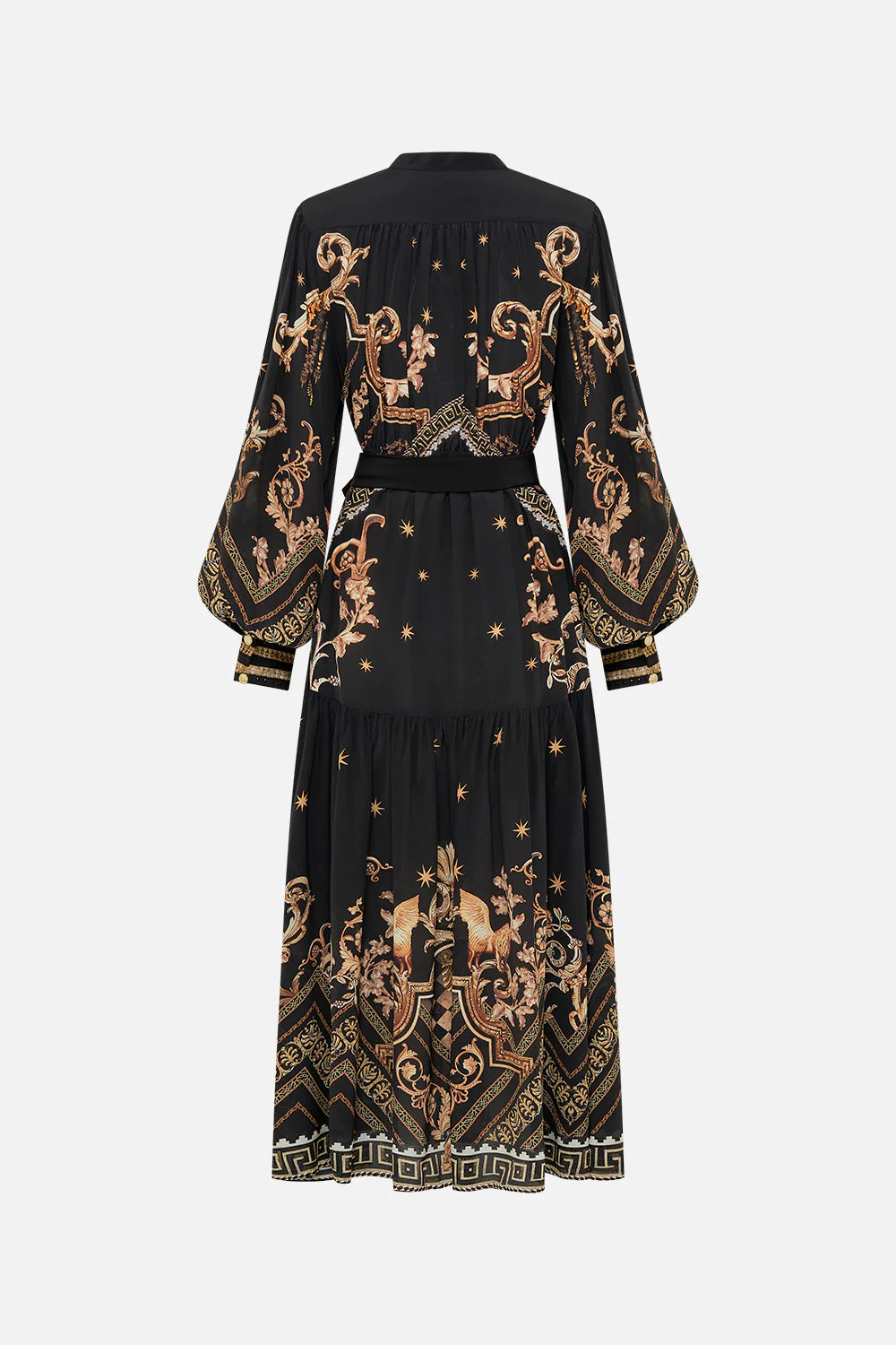 Button Through Dress With Yoke (Duomo Dynasty)