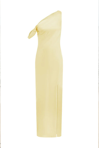 Gia Maxi Dress - Lemon