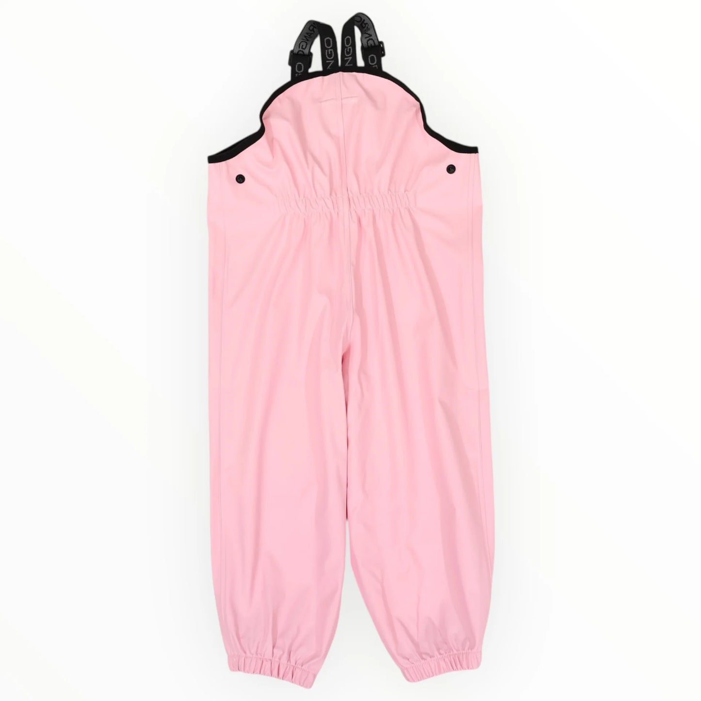 Waterproof Adjustable Rain Overalls - Pink