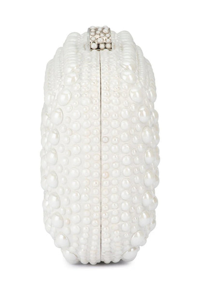 Ari Hotfix Clutch - White