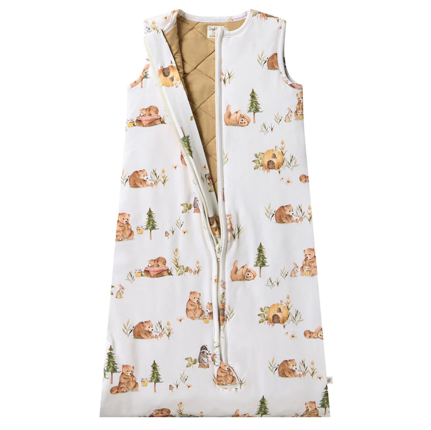 Bears Organic Cotton Sleeping Bag 2.5TOG