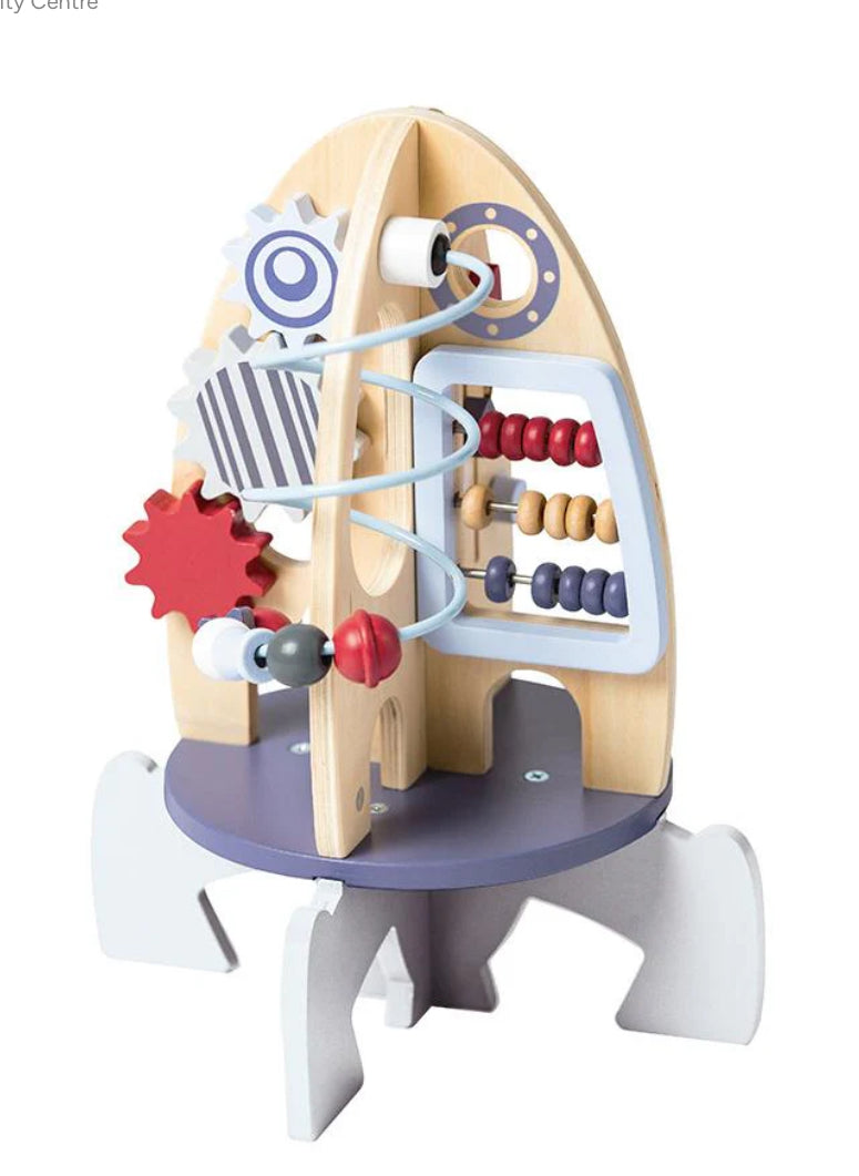 Wooden Rocket Activity Center