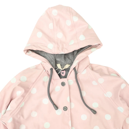 Colour Change Raincoat - Pink Polkadot