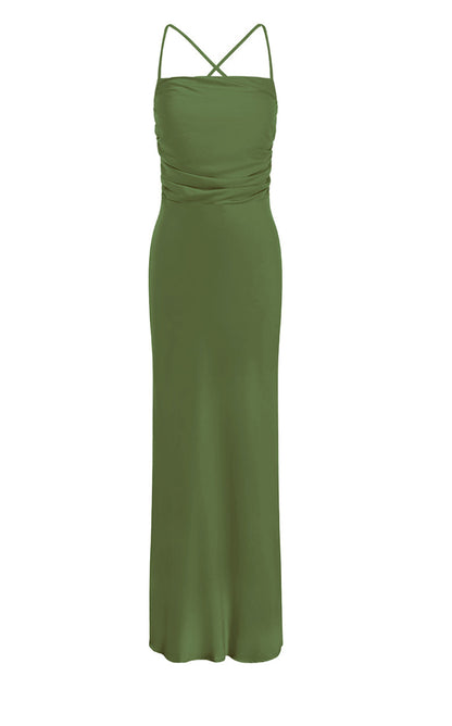 Lucienne Maxi Dress - Olive