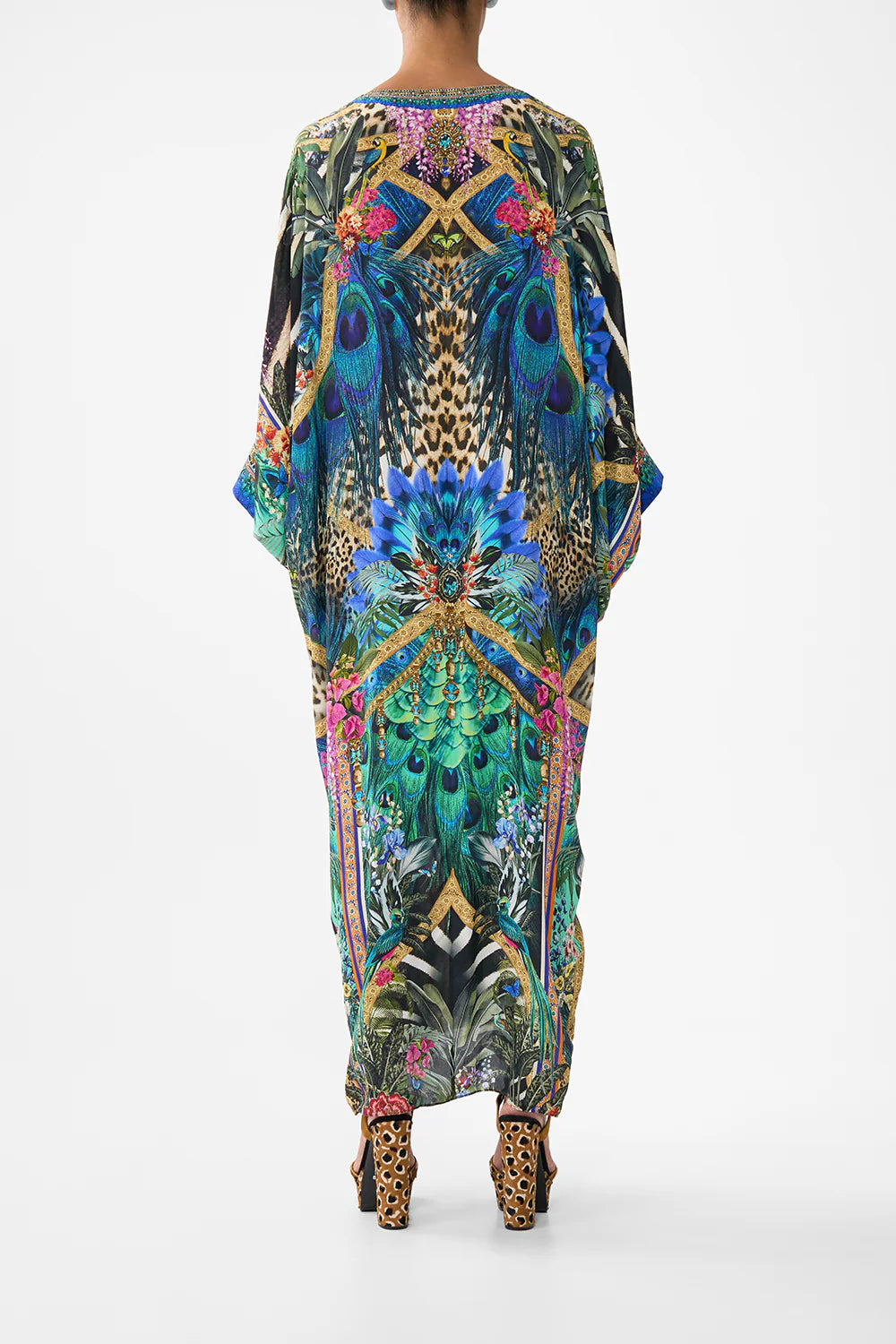 Pierced V-Neck Kaftan Animal Alchemy