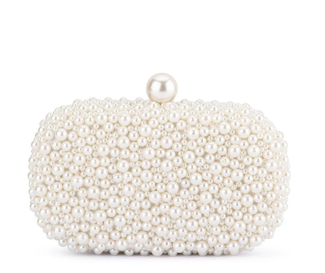 Valentina Pearl Clutch