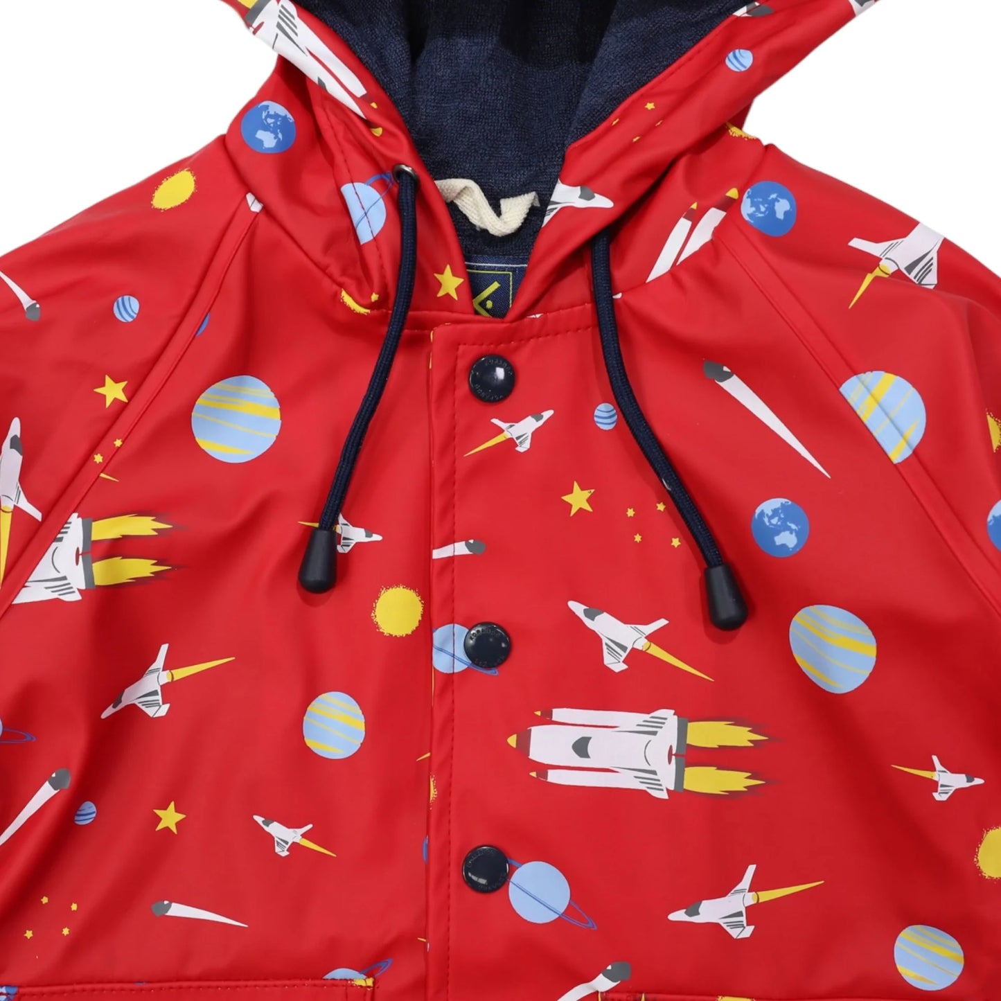 Raincoat - Space Rocket Red