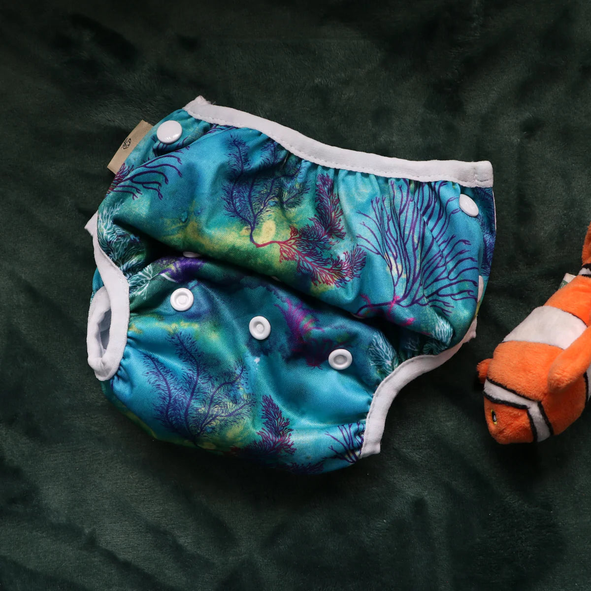 Reusable Swim Nappy - Coral