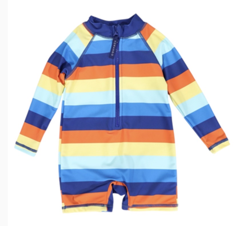Striped Swimsuit UPF50+