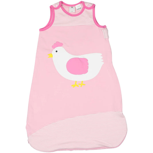 Hen Sleeping Bag 2.5 TOG - 0-6M Pink