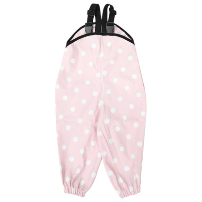 Colour Change Waterproof Overalls - Pink Polka