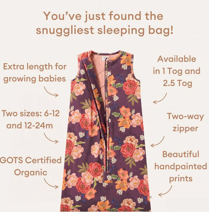 Sienna Organic Cotton Sleeping Bag 1.0TOG