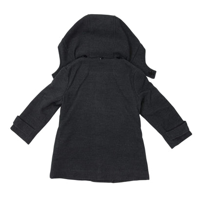 Duffle Overcoat - Charcoal