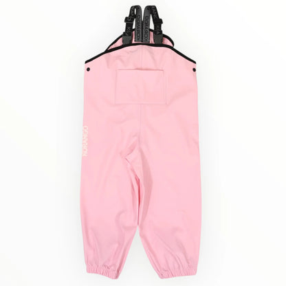 Waterproof Adjustable Rain Overalls - Pink