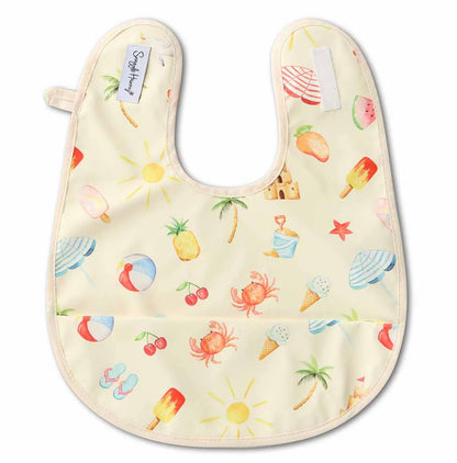 Beach Fun Snuggle Bib