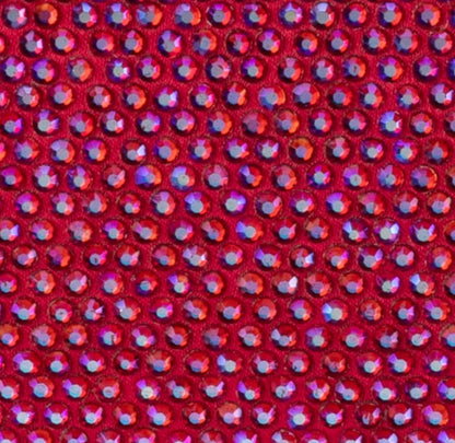 Matty Crystal Clutch - Red