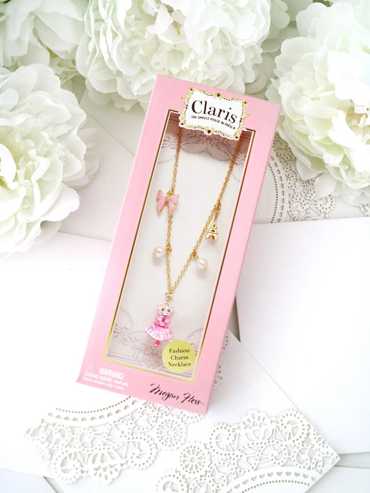 Claris - The Chicest Mouse In Paris™ Charm Necklace