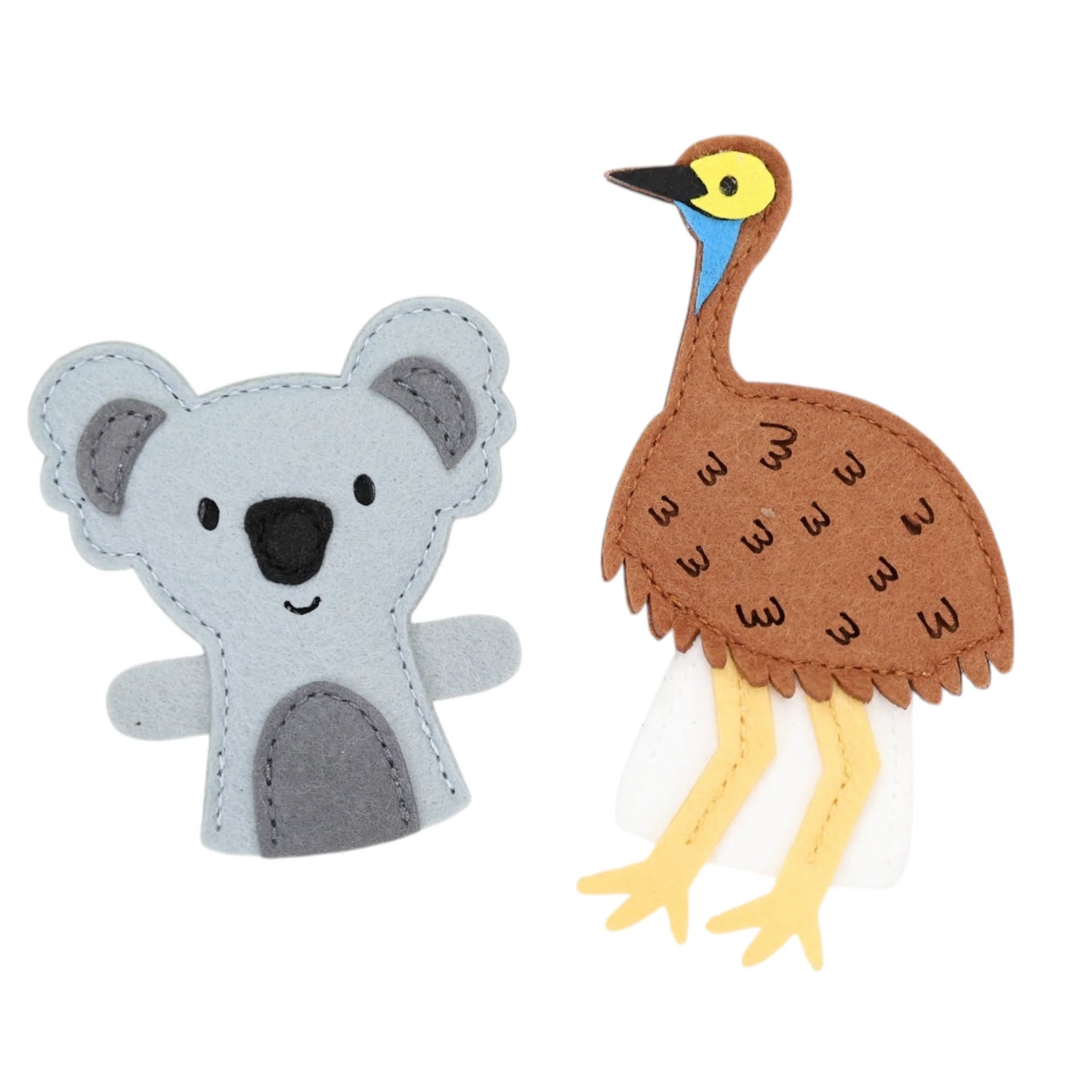Australian Animal Finger Puppets - 2 Pack