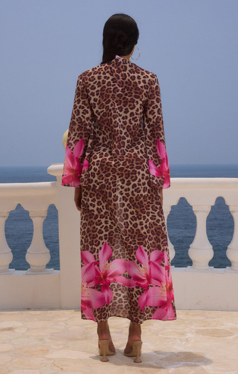 Camille Robe - Bimini Pink