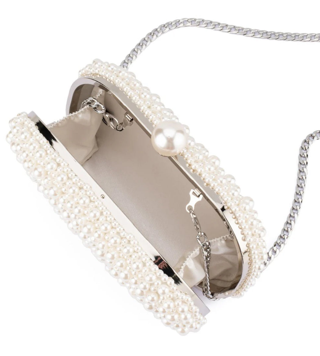 Valentina Pearl Clutch