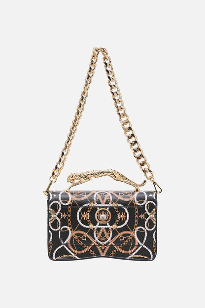 East West Bag With Leopard Handle - Coast to Coast