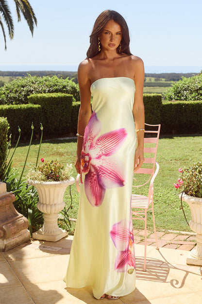 Celeste Maxi Dress - Orchid Yellow