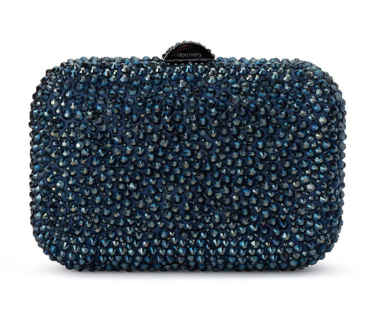 Casey Hot Fix Sparkle Bag - Blue