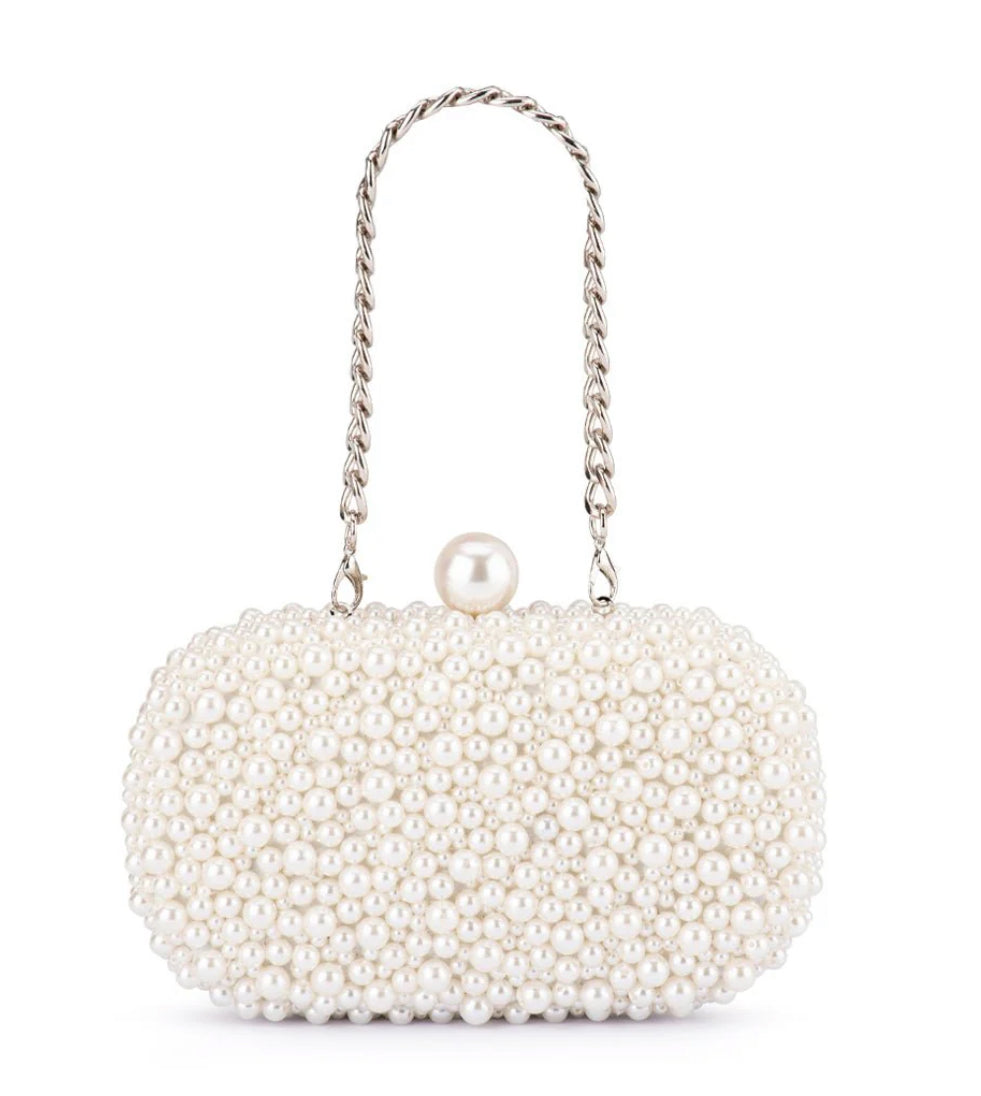 Valentina Pearl Clutch